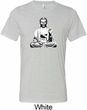 Yoga Tee At Peace Buddha Tri Blend Tee