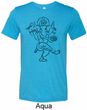 Yoga Tee Black Sketch Ganesha Tri Blend Tee
