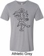 Yoga Tee Black Sketch Ganesha Tri Blend Tee