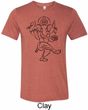 Yoga Tee Black Sketch Ganesha Tri Blend Tee