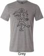 Yoga Tee Black Sketch Ganesha Tri Blend Tee
