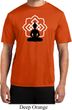 Yoga Tee Buddha Lotus Pose Moisture Wicking T-shirt