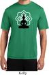 Yoga Tee Buddha Lotus Pose Moisture Wicking T-shirt
