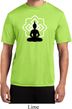 Yoga Tee Buddha Lotus Pose Moisture Wicking T-shirt