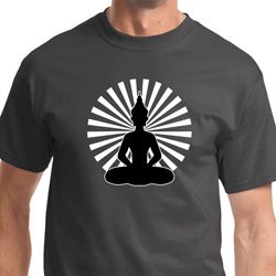Yoga Tee Meditating Buddha T-shirt Yoga Tee Meditating Buddha T-shirt