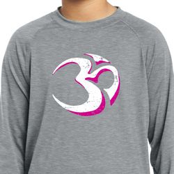 Yoga Urban AUM Kids Dry Wicking Long Sleeve Shirt