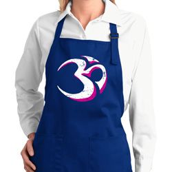 Yoga Urban AUM Ladies Full Length Apron with Pockets