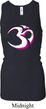 Yoga Urban AUM Ladies Longer Length Racerback Tank Top