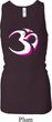 Yoga Urban AUM Ladies Longer Length Racerback Tank Top