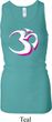 Yoga Urban AUM Ladies Longer Length Racerback Tank Top