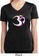 Yoga Urban AUM Ladies Moisture Wicking V-neck Shirt