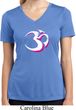 Yoga Urban AUM Ladies Moisture Wicking V-neck Shirt