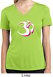 Yoga Urban AUM Ladies Moisture Wicking V-neck Shirt