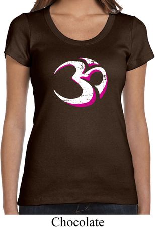 Yoga Urban AUM Ladies Scoop Neck Shirt