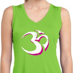 Yoga Urban AUM Ladies Sleeveless Moisture Wicking Shirt