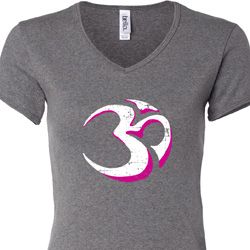 Yoga Urban AUM Ladies V-neck Shirt