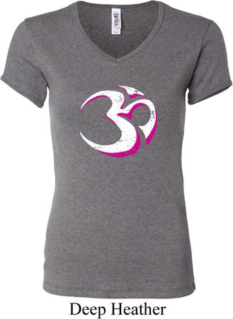 Yoga Urban AUM Ladies V-neck Shirt