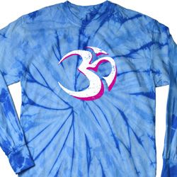 Yoga Urban AUM Long Sleeve Tie Dye Shirt