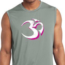 Yoga Urban AUM Mens Sleeveless Moisture Wicking Shirt