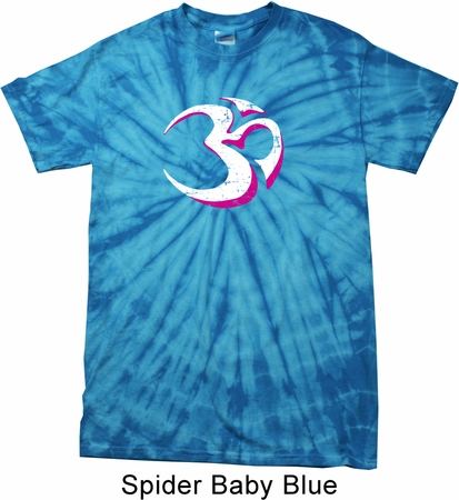Yoga Urban AUM Spider Tie Dye Shirt