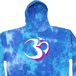 Yoga Urban AUM Tie Dye Hoodie