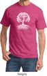 Yoga White Celtic Tree Adult Shirt