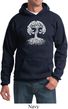 Yoga White Celtic Tree Hoodie