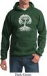 Yoga White Celtic Tree Hoodie