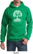 Yoga White Celtic Tree Hoodie