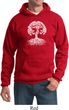 Yoga White Celtic Tree Hoodie