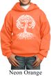 Yoga White Celtic Tree Kids Hoodie