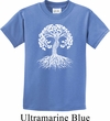 Yoga White Celtic Tree Kids Shirt