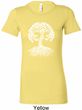 Yoga White Celtic Tree Ladies Longer Length Shirt
