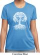 Yoga White Celtic Tree Ladies Moisture Wicking Shirt