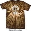 Yoga White Celtic Tree Spider Tie Dye Shirt