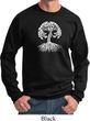 Yoga White Celtic Tree Sweatshirt