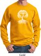 Yoga White Celtic Tree Sweatshirt