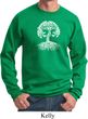 Yoga White Celtic Tree Sweatshirt