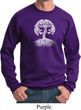 Yoga White Celtic Tree Sweatshirt