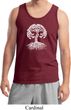 Yoga White Celtic Tree Tank Top