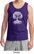 Yoga White Celtic Tree Tank Top