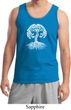 Yoga White Celtic Tree Tank Top