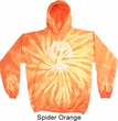 Yoga White Celtic Tree Tie Dye Hoodie