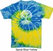 Yoga White Celtic Tree Tie Dye Shirt