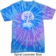 Yoga White Celtic Tree Tie Dye Shirt