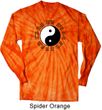 Yoga Yin Yang Trigrams Long Sleeve Tie Dye Shirt