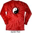 Yoga Yin Yang Trigrams Long Sleeve Tie Dye Shirt