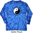 Yoga Yin Yang Trigrams Long Sleeve Tie Dye Shirt
