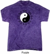 Yoga Yin Yang Trigrams Mineral Tie Dye Shirt