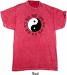Yoga Yin Yang Trigrams Mineral Tie Dye Shirt